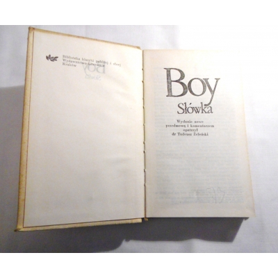 Boy  SŁÓWKA