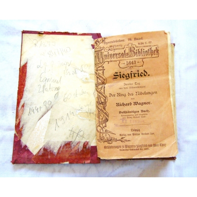 Wagner R. SIEGFRIED + Baumbeach R.  ZLATOROG