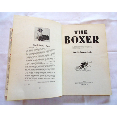 Gordon D.M  THE BOXER