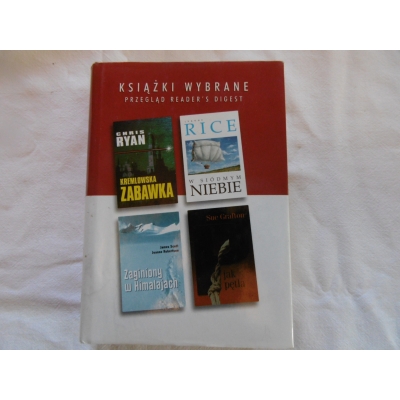 Pr.zb. KSIĄŻKI WYBRANE Reader's Digest 4 tytuły