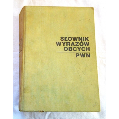 Pr.zb. SŁOWNIK WYRAZÓW OBCYCH  PWN  253/8