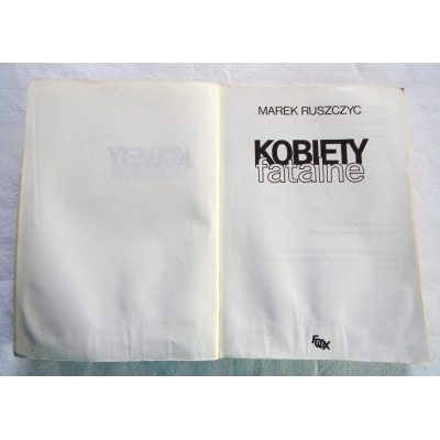 Ruszczyc M. KOBIETY FATALNE  62/9