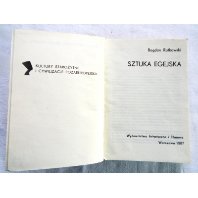 Rutkowski B.  SZTUKA EGEJSKA