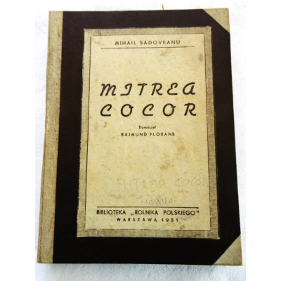 Sadoveanu M. MITREA COCOR