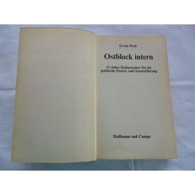 Weit E. OSTBLOCK INTERN