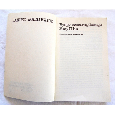 Wolniewicz J. WYSPY SZMARAGDOWEGO PACYFIKU