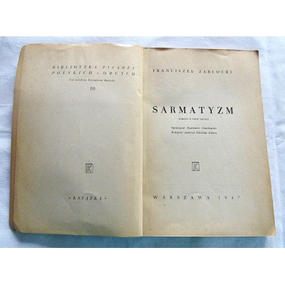 Zablocki F.  SARMATYZM  Komedia w 5 aktach