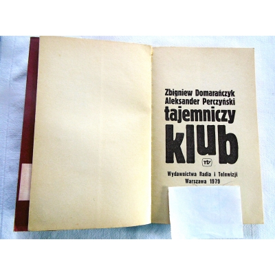 Domarańczyk Z. TAJEMNICZY KLUB