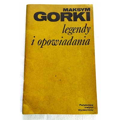 Gorki M. LEGENDY I OPOWIADANIA  293/8