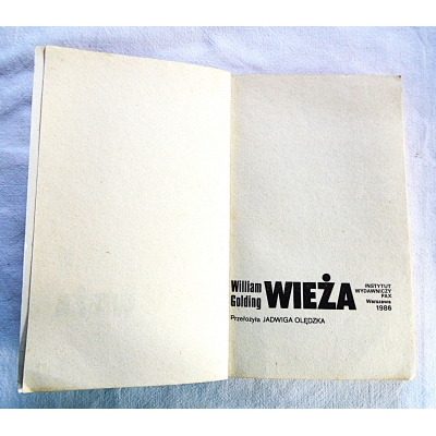 Golding W.  WIEŻA