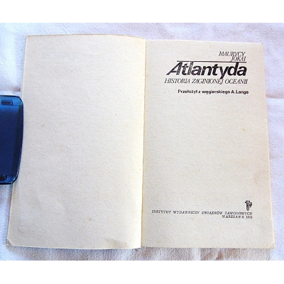 Jokai M. ATLANTYDA Historia zaginionej oceanii