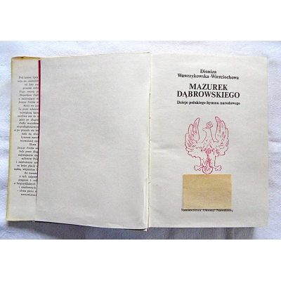 Wawrzykowska D. MAZUREK DĄBROWSKIEGO  203/8