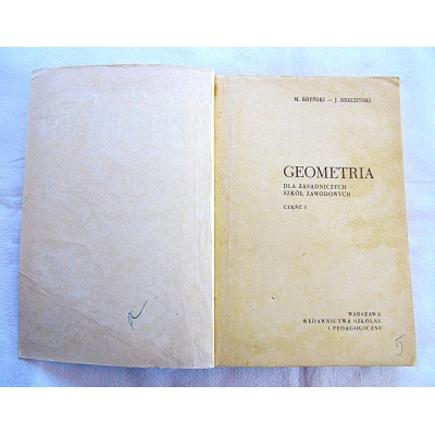 Bryński M.  GEOMETRIA  Część I