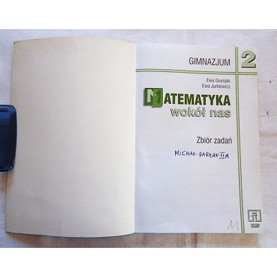 Duvnjak E.  MATEMATYKA WOKÓŁ NAS   Zbiór zadań