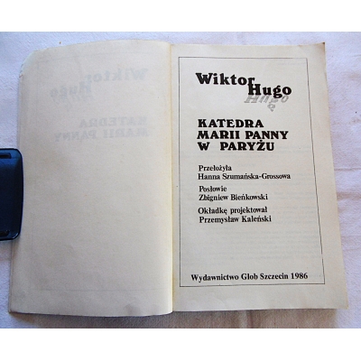 Hugo W.  KATEDRA MARII PANNY W PARYŻU