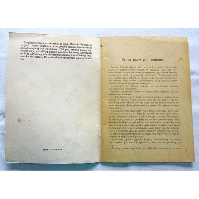 Liskowacki R.  HISTORIA DŁUŻSZA NIŻ WOJNA   Nr  13 Z dalekiej wyprawy