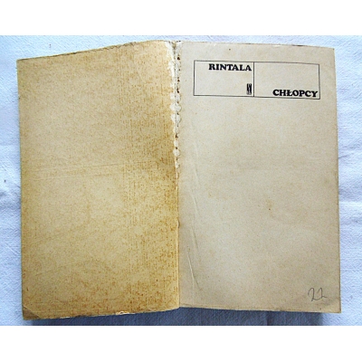 Rintala P. CHŁOPCY