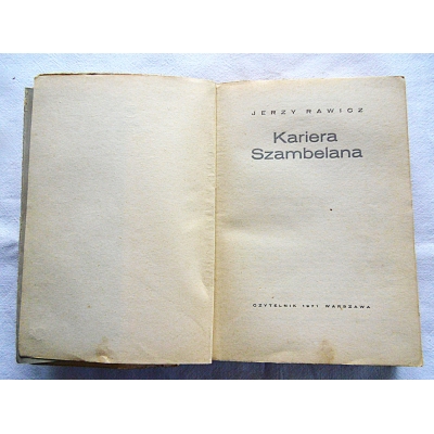 Rawicz J. KARIERA SZAMBELANA