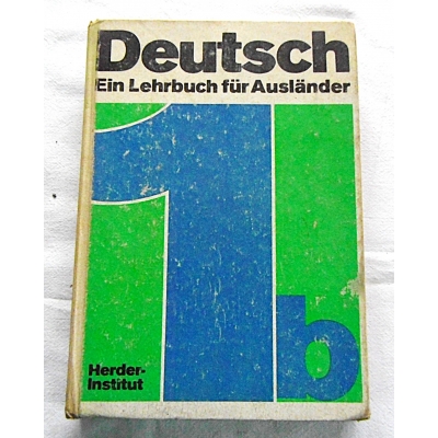 Pr.zb  308/8. DEUTSCH Ein Lehrbuch fur Auslander Teil 1 b *(21.--40.Lektion)