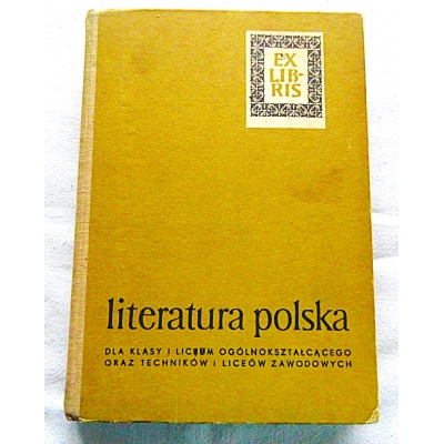 Pr.zb. LITERATURA POLSKA DO POCZĄTKU XIX WIEKU  Podręcznik...