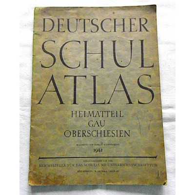Pr.zb. DEUTSCHER SCHUL  ATLAS  1942 r