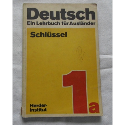Pr.zb. DEUTSCH Ein Lehrbuch fur Auslander Schlussel 1a Lekcja 1-20  308/8