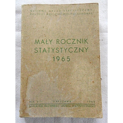 Pr.zb. MAŁY ROCZNIK STATYSTYCZNY 1965