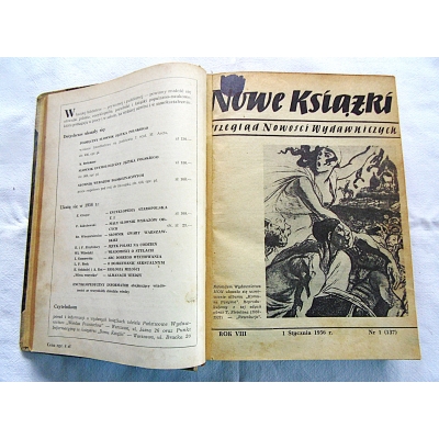 Pr.zb NOWE KSIĄŻKI za 1956 r  Przegląd Nowości Wydawniczych  Nr 1-24