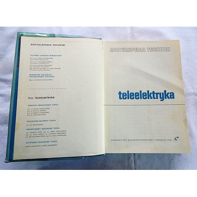Pr.zb. TELEELEKTRYKA  ENCYKLOPEDIA TECHNIKI