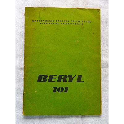 Pr.zb.ODBIORNIK TELEWIZYJNY BERYL 101