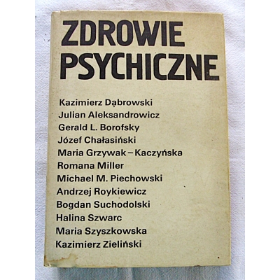 Pr.zb. ZDROWIE PSYCHICZNE