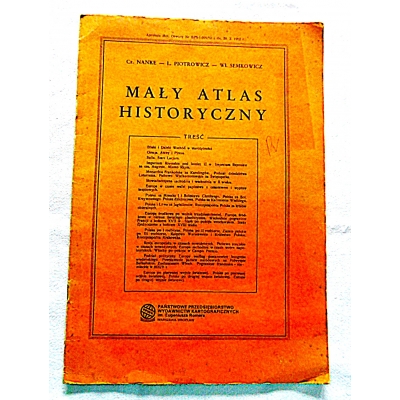 Pr.zb.  MAŁY ATLAS HISTORYCZNY 308/8