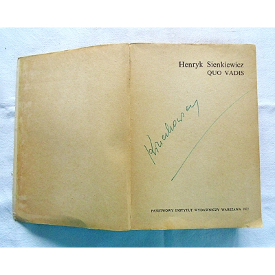 Sienkiewicz H.  QUO VADIS  25/8
