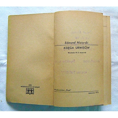 Niziurski E.  KSIĘGA URWISÓW  4/9