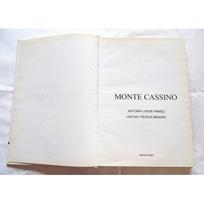 Pr.zb.  MONTE CASSINO Historia Ludzie Pamięć