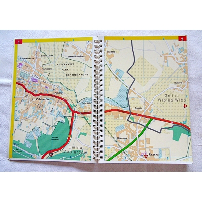 Pr.zb. KRAKÓW PLAN MIASTA Skala 1:15000