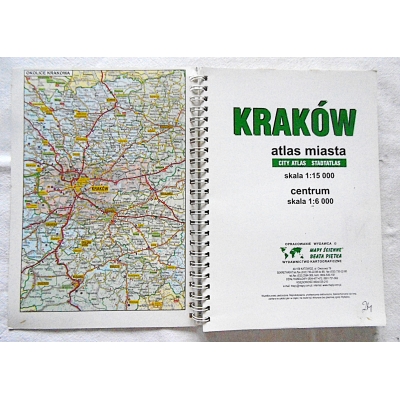 Pr.zb. KRAKÓW PLAN MIASTA Skala 1:15000