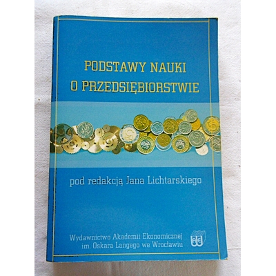 Pr.zb. PODSTAWY NAUKI O PRZEDSIĘBIORSTWIE