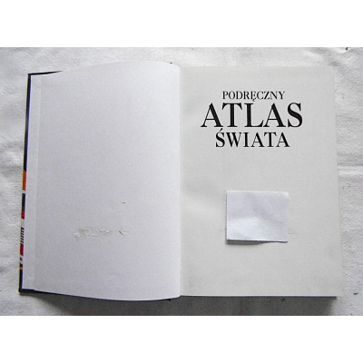 Pr.zb.PODRĘCZNY ATLAS ŚWIATA