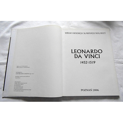 Pr.zb. LEONARDO DA VINCI 1452-1519 Wielka kolekcja sławnych malarzy