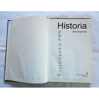 Pr. zb. HISTORIA Starożytność  Encyklopedia P W N
