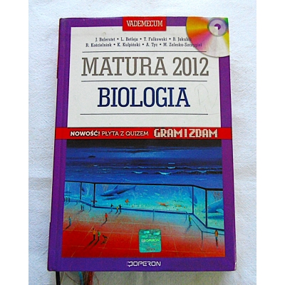Pr.zb. BIOLOGIA Matura 2012 + CD
