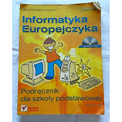 Pr.zb.  INFORMATYKA  EUROPEJCZYKA   Podręcznik dla szkoły podstawowej