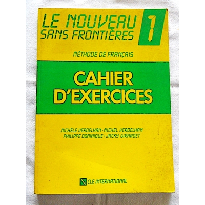 Pr.zb. CAHIER D'EXERCICIES