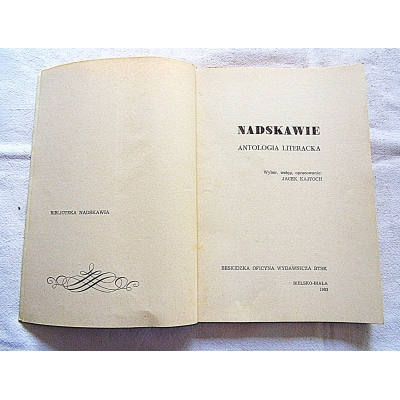Pr.zb. NADSKAWIE Antologia literacka