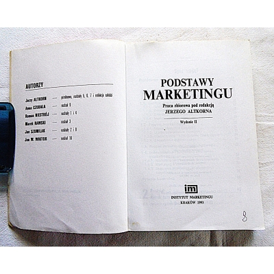 Pr. zb.  PODSTAWY MARKETINGU  107/7