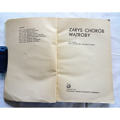 Pr.zb  ZARYS CHORÓB WĄTROBY