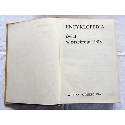 Pr.zb. ENCYKLOPEDIA ŚWIAT W PRZEKROJU 1988