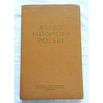 Pr.zb.   ATLAS HISTORYCZNY POLSKI  166/8