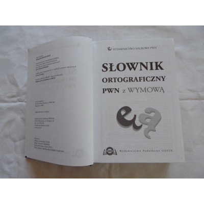 Pr.zb. SŁOWNIK ORTOGRAFICZNY PWN z WYMOWĄ